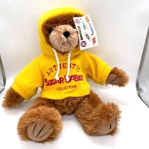 Collectible Tags On Sugar Babies Teddy Bear with Hooded Sweatshirt